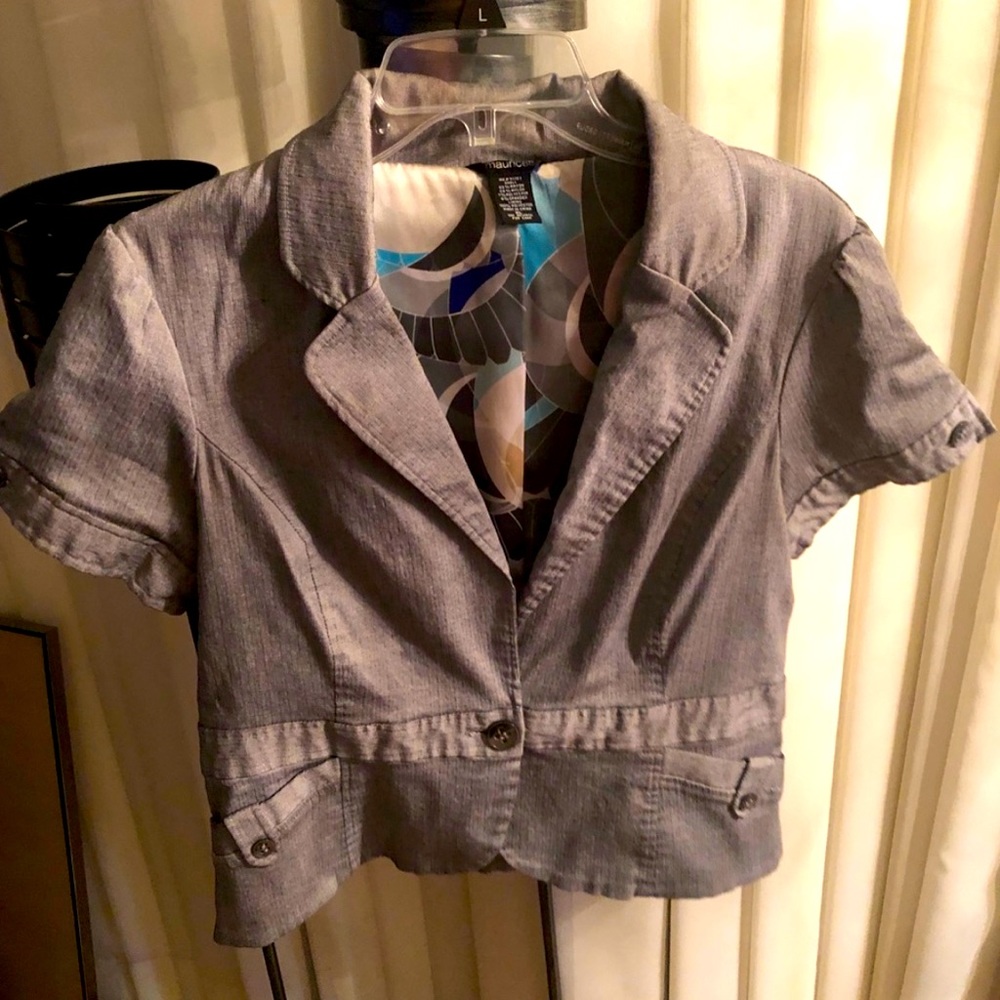 Short Sleeved Work Coat